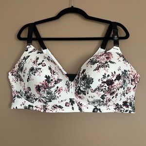 {TORRID} Wire-Free Push Up 360 Back Smoothing Bra in Love Alive Blooms Floral